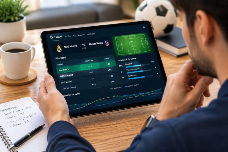 Apuesta hándicap en México: guía clara para entender y usar esta modalidad